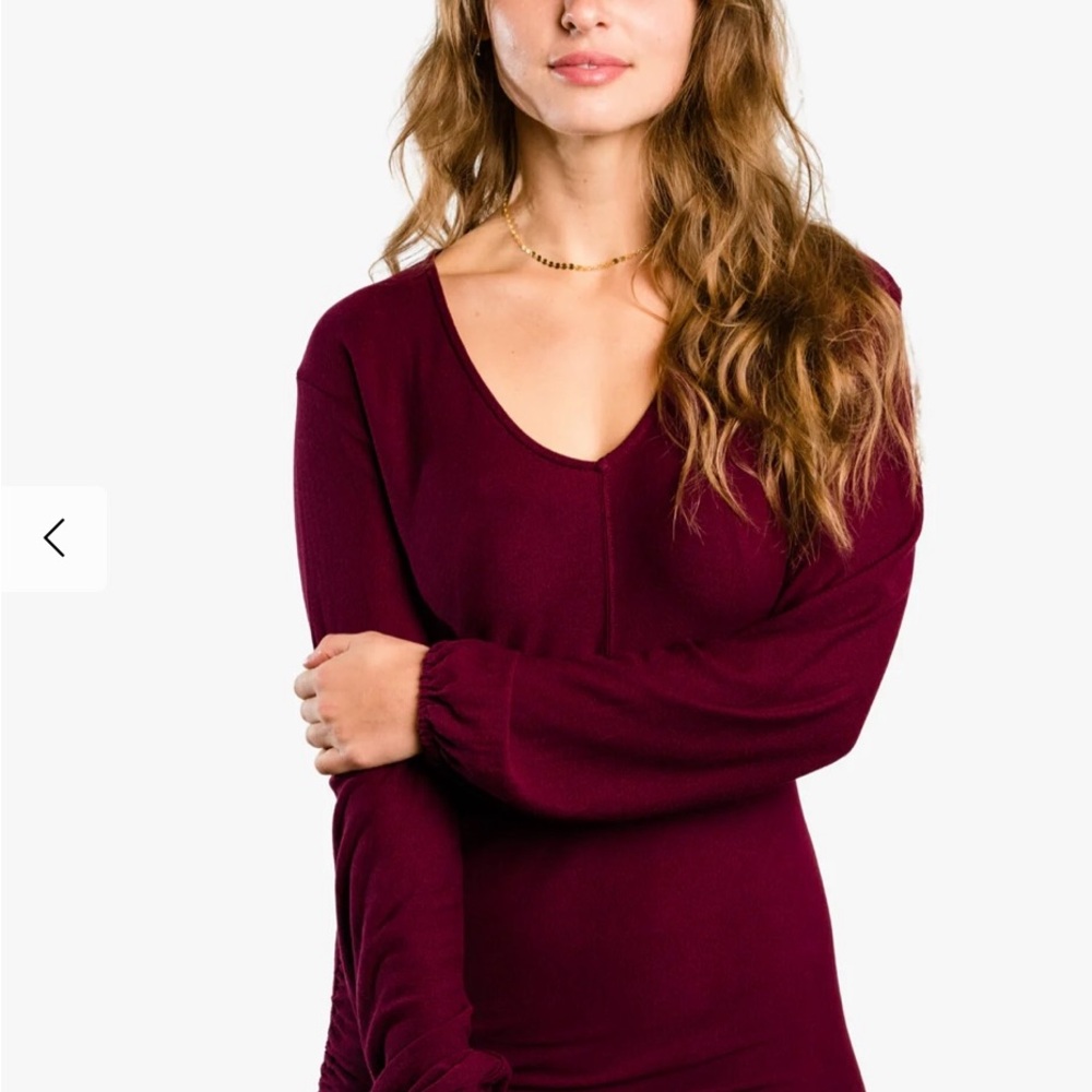 Able Addie Ruched dress - Picture 4 of 5